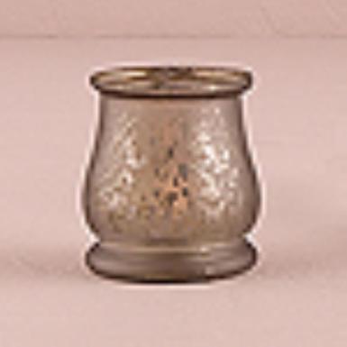 Wedding  Bell Shaped Glass Tealight Holder x 6 Image 1