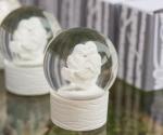Miniature Love Bird Snowglobes White x 6 image