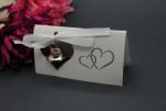 Double Heart Bell Placecard Holders x 10 image