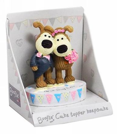 Wedding  Boofle Resin Cake Topper Image 1