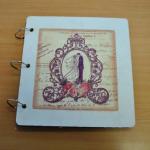 Antique Look Photo Guest Book image