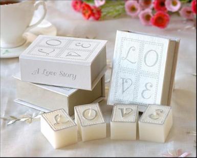 Wedding  Book of Love Candles Image 1