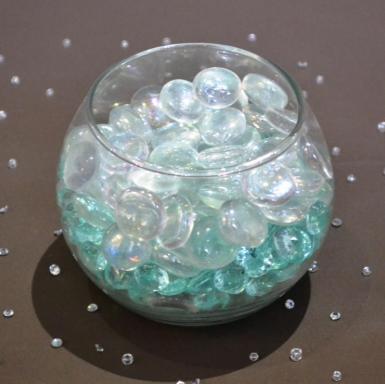 Wedding  Tealight Candle Holder - Clear Image 1