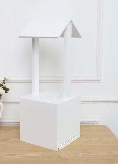 Wedding  White Budget Wishing Well Image 1