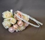 Diamante Stefana Bride and Groom Crown x 2 image