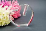 Glass Heart Shaped Pen Holder image